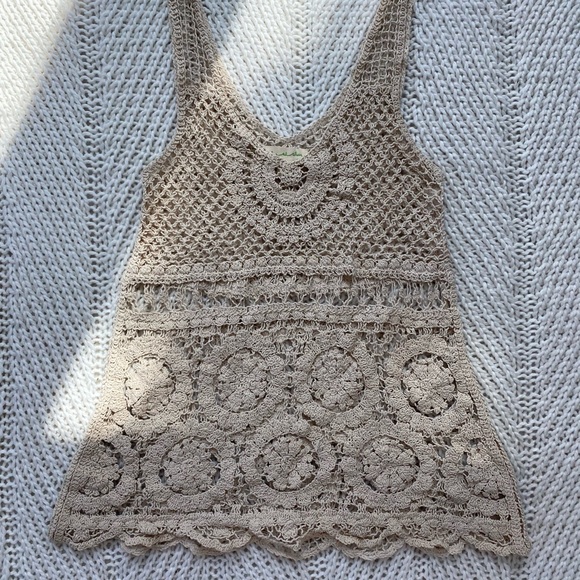 Oatmeal boho top - Picture 7 of 10